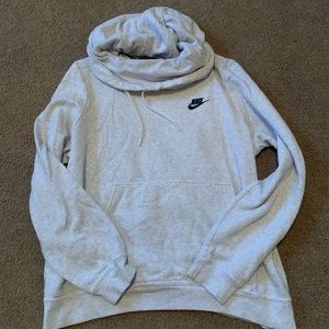 Nike cowl neck hoodie